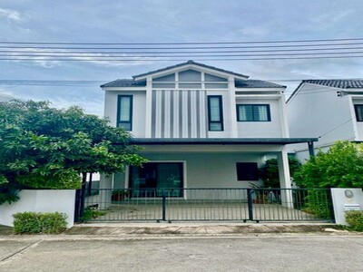 ขายบ้าน มณีรินทร์บางพระ ขนาด 35.2 ตร.วา 
