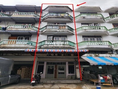 ขาย อาคารพาณิชย์ 4.5 ชั้น 1 คูหา ถนนนประดิษฐ์มนูธรรม เนื้อที่ 19.