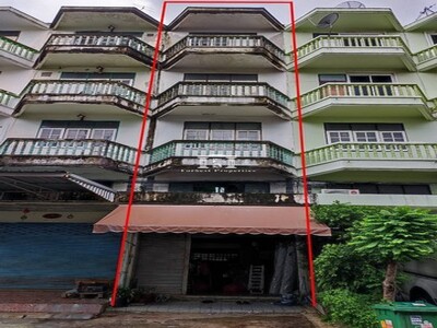 ขาย อาคารพาณิชย์ 4.5 ชั้น 1 คูหา ถนนนประดิษฐ์มนูธรรม เนื้อที่ 19.