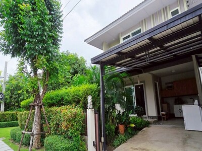 ขายบ้านเดี่ยว 2 ชั้น หมู่บ้านคณาสิริ บางนา ราคาพิเศษเพียง 5.8 ล้า