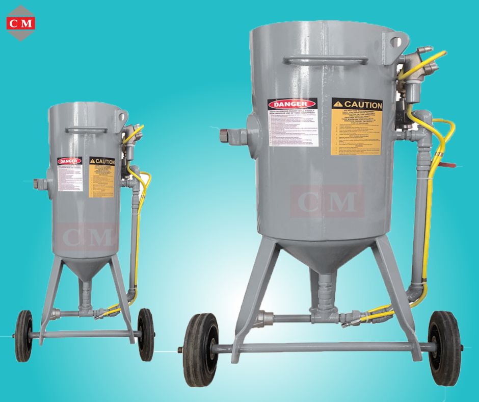   เครื่องพ่นทรายกลางแจ้ง / Pressure Blasting Machine > เหมาะสำหรับพ่นทำความสะอาด ลอกผิว ลอกสนิม