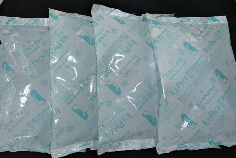 ขายปลีก Ice Pack  ขนาด 20 กรัม 50 กรัม 300 กรัม และ500 กรัม ราคาถูก