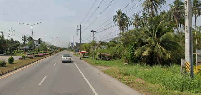 ขายที่ดินโฉนด ติดถนนหลวง 325 เนื้อที่ 1 ไร่  อ.อัมพวา จ.สมุทรสงคราม 