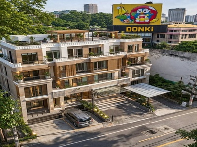 อาคาร 4 ชั้นฟังก์ชัน 3 นอน ดองกี้มอลล์ ทองหล่อเอกมัย 900 ม. 3นาที