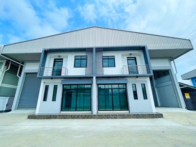 ใกล้ไทวัสดุ บางบอน 800 ม.วัดโพธิ์แจ้ โกดัง โรงงาน  860 ตร.ม. 2 ชั