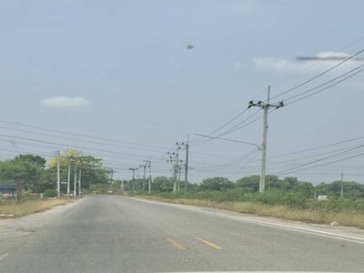 ขายที่สีม่วง 50 ไร่ ใกล้สนามบินสุวรรณภูมิ อ.บางบ่อ จ.สมุทรปราการ