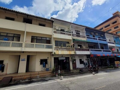 ขาย อาคารพาณิชย์ สำนักขาม ถนน ไทย-จังโหลน สะเดา สงขลา 