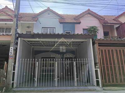ทาวน์เฮ้าส์ 2 ชั้น  นครทองปาร์ควิว 2 ไทรน้อย รีโนเวทใหม่ พร้อมอยู