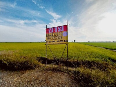 ขายที่ดินสวย 27-1-20 ไร่ ชานเมืองนครสวรรค์ เหมาะสร้างอยู่อาศัย จั