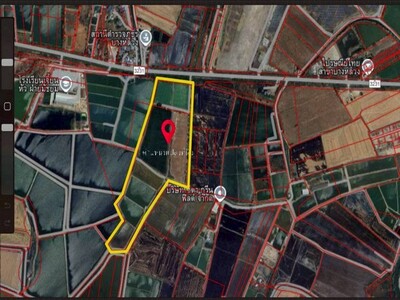 ขายที่ดิน 70 ไร่ 3 งาน 40 ตารางวา อำเภอบางเลน จังหวัดนครปฐม