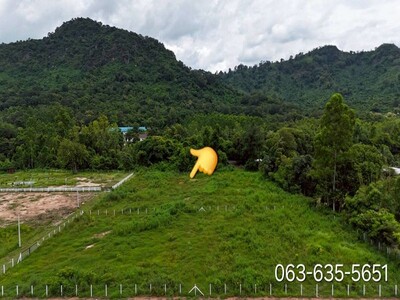 ขายที่ดินเชิงเขา ใกล้ รร.นายร้อยจปร. ต.เขาพระ อ.เมืองนครนายก