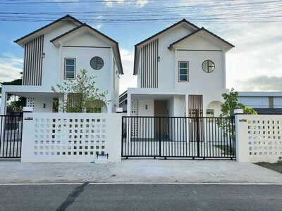 บ้านเดี่ยว 2 ชั้น หลังสุดท้าย สไตล์โมเดิร์น ทำเลดี โซนแม่เหียะ  บ้านเดี่ยว 2 ชั้น หลังสุดท้าย สไตล์โมเดิร์น ทำเลดี โซนแม่เหียะ