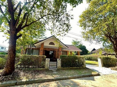 บ้านเดี่ยวชั้นเดียว ร่มรื่น น่าอยู่พร้อมเข้าอยู่ หมู่บ้านวังตาล ห